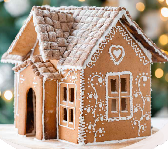 How to bake your own gingerbread house Image