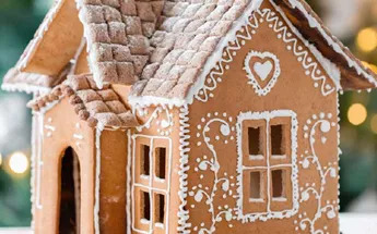 How to bake your own gingerbread house Image